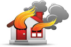 fire or smoke damage