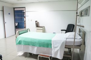 bed in hospital