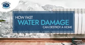 how fast water damage can destroy a home