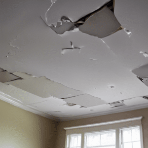 Water Damaged Ceiling