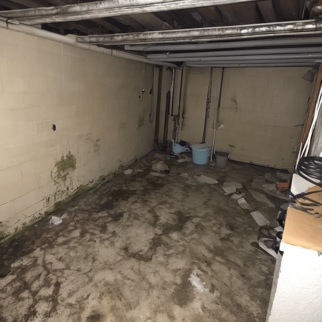 Basement Mold in Allentown Home