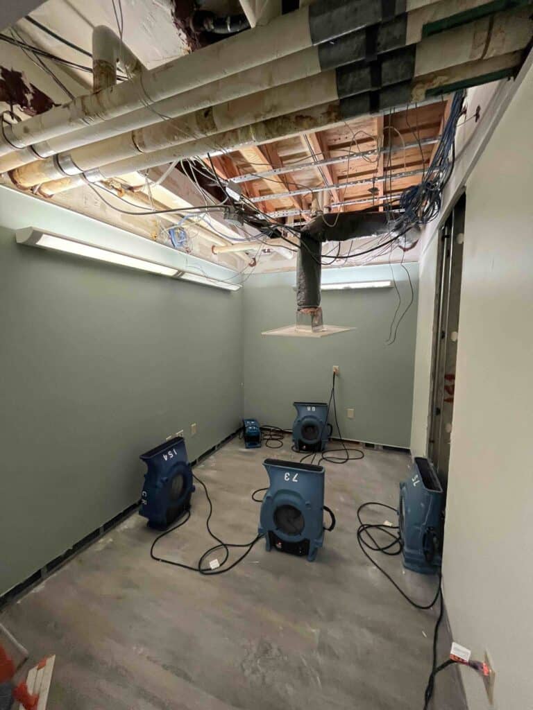 water damaged home in York PA