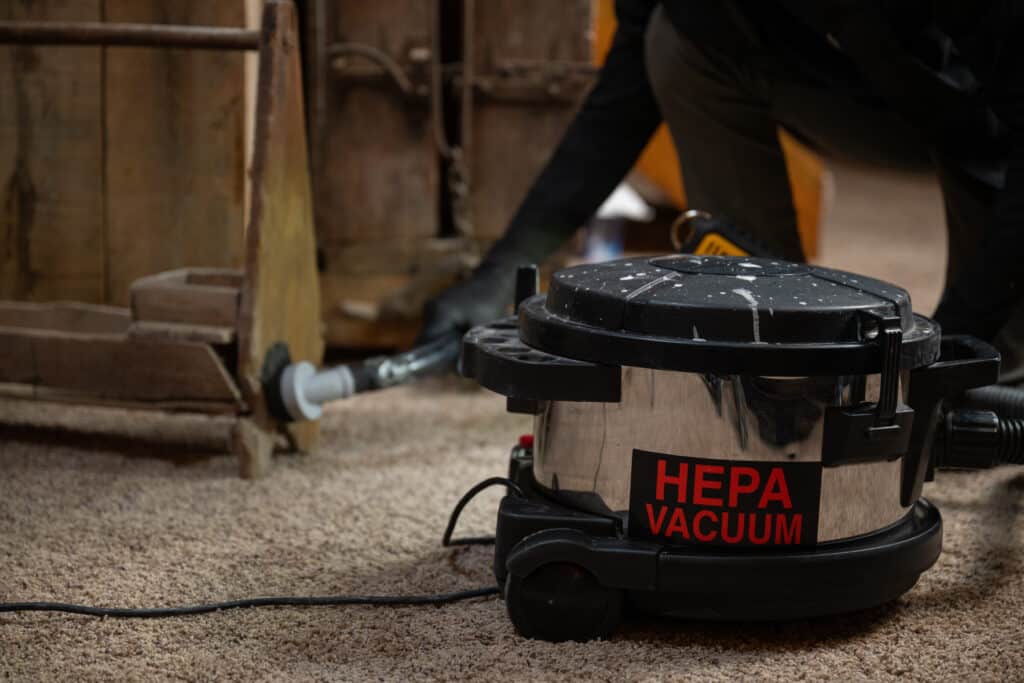 Hepa vacuum