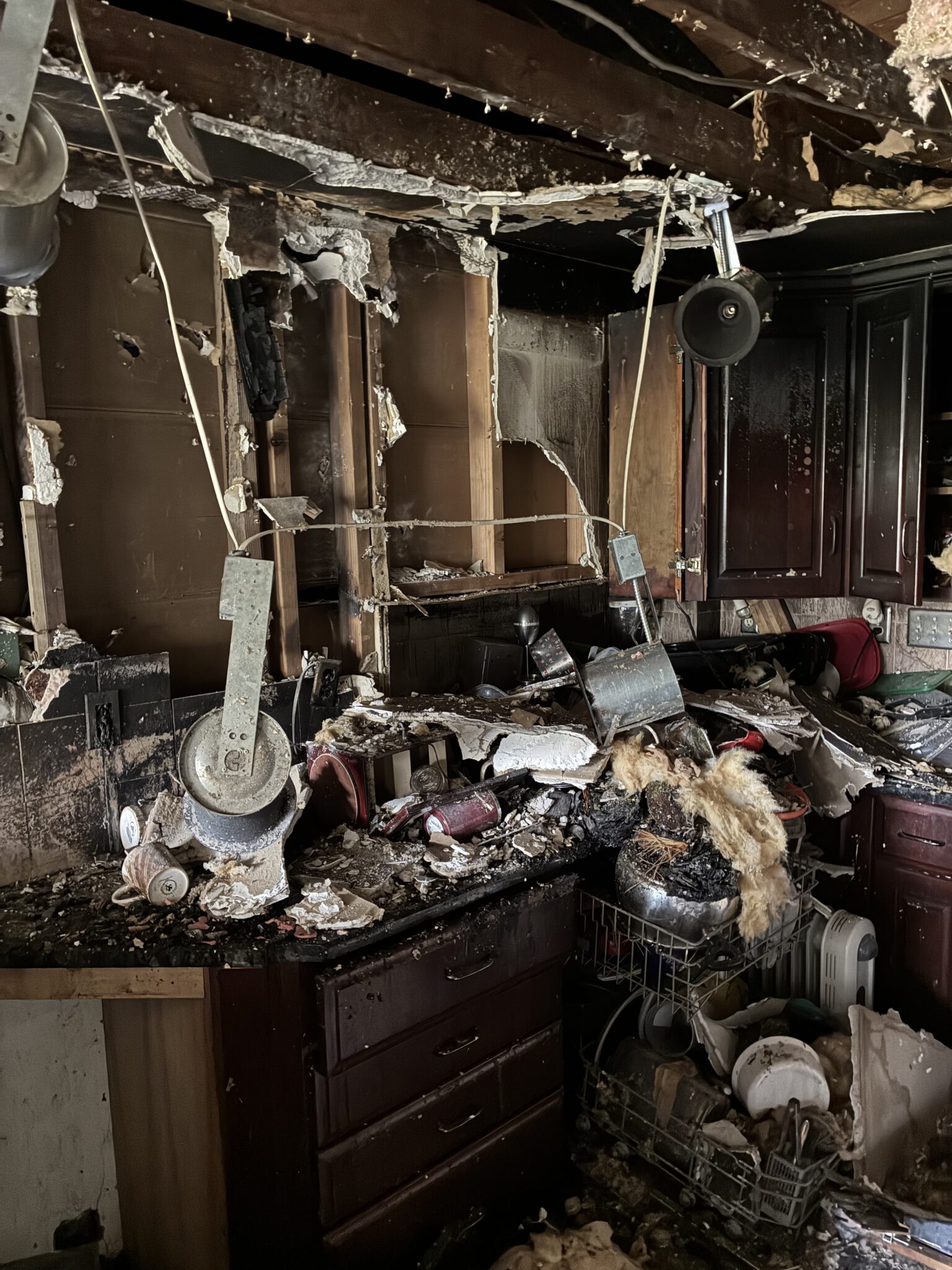 Kitchen Fire Damage
