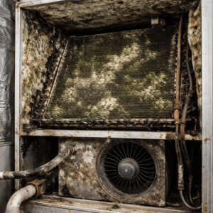 Moldy HVAC system in Allentown